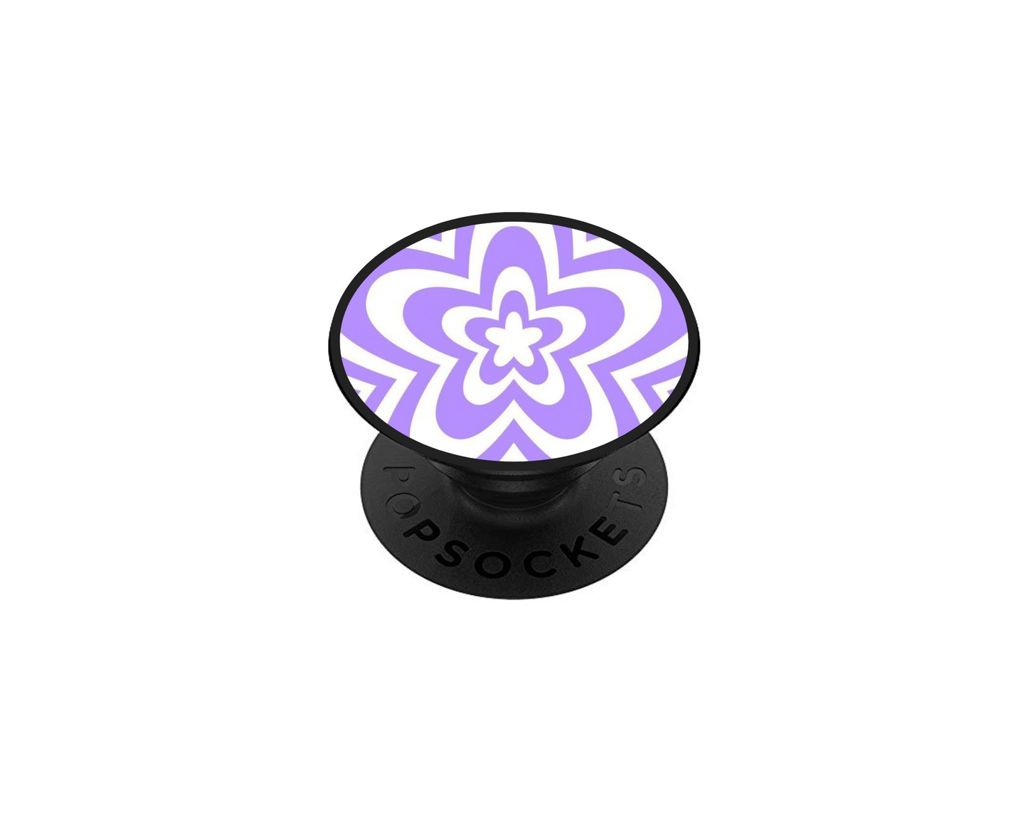 Pop socket flower lila