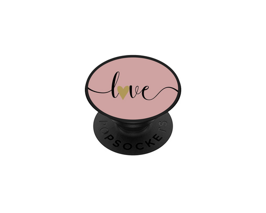 Pop socket pink love