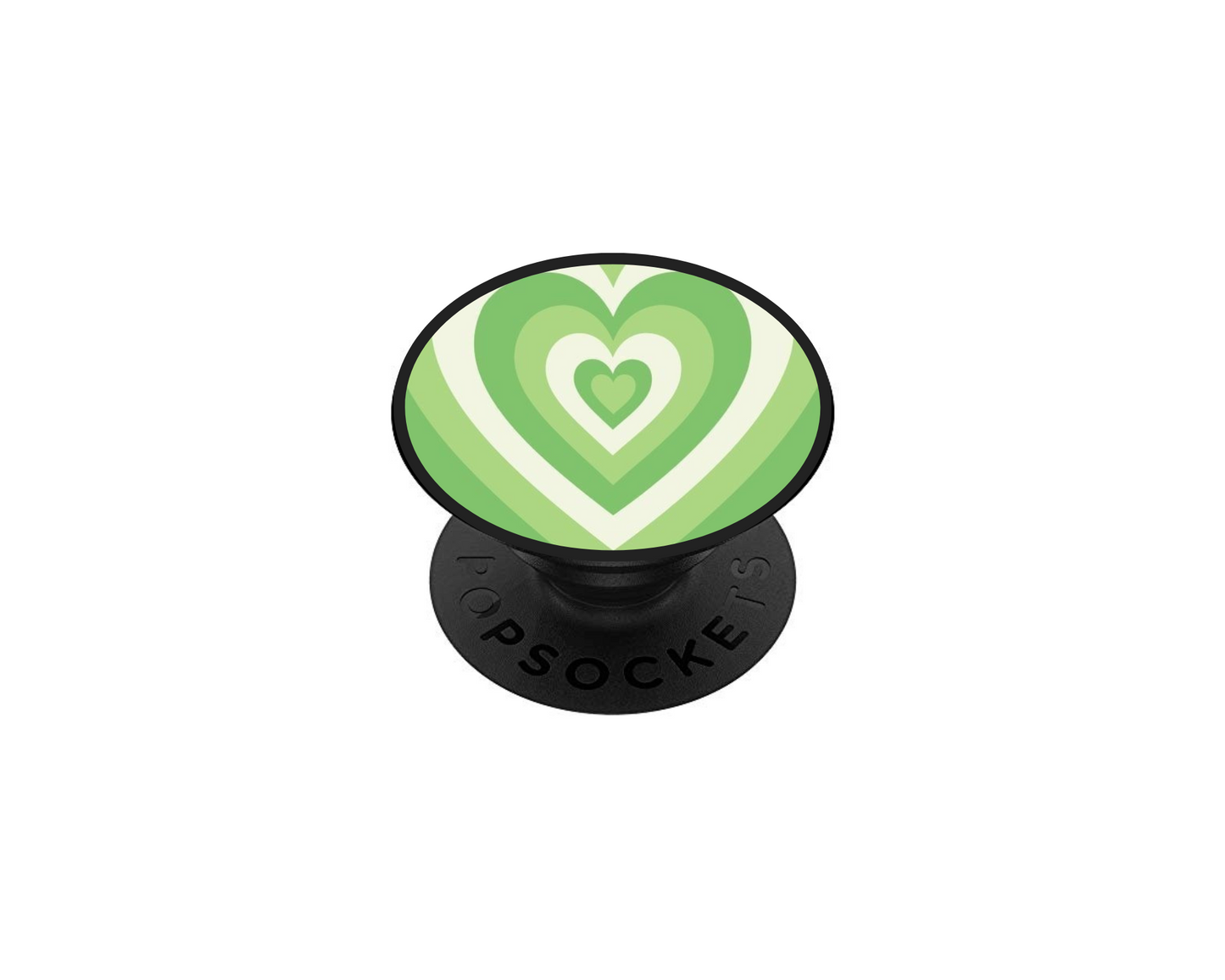 Pop socket cœur green