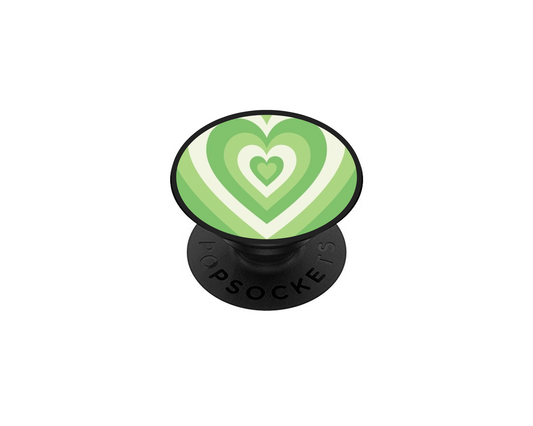 Pop socket cœur green