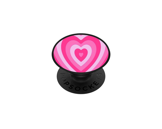 Pop socket cœur pink