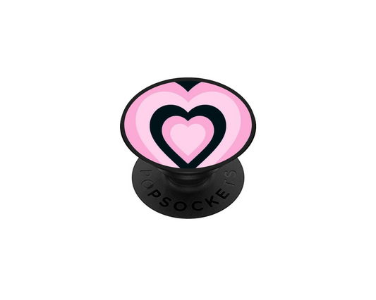 Pop socket pink and black